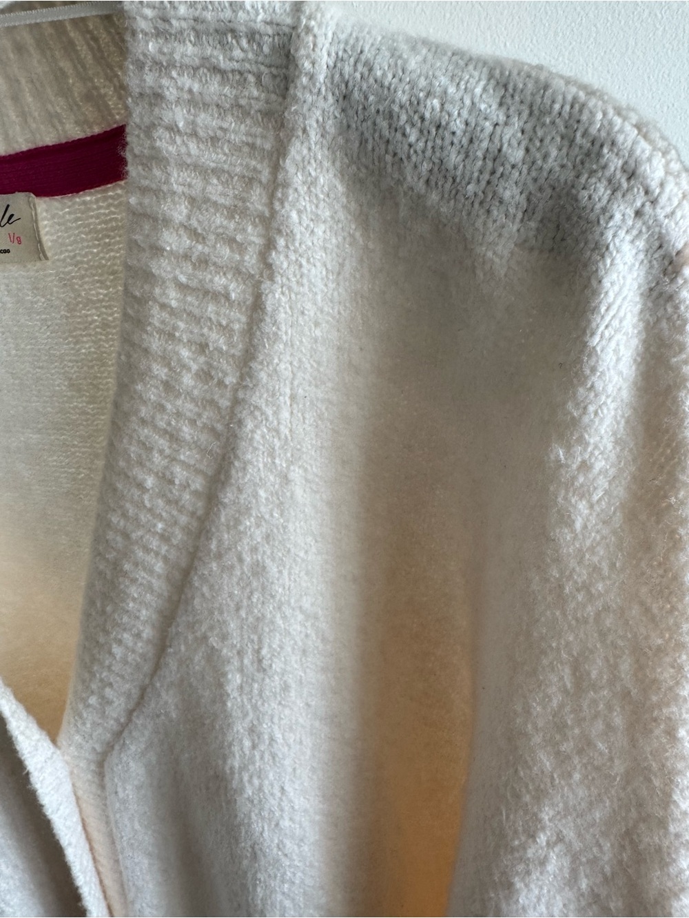 Free People Cream Button-Front V-Neck Cardigan - Picture 5 of 5